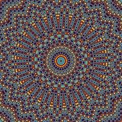 Abstract round pattern