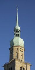 Fototapeta na wymiar St. Reinoldi, evangelische Stadtkirche, Dortmund, Nordrhein-Westfalen, Deutschland, Europa