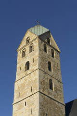 Obraz premium St. Marien, evangelische Stadtkirche, Dortmund, Nordrhein-Westfalen, Deutschland, Europa