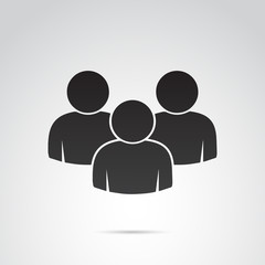 Social media vector icon.