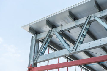 Steel frame structure