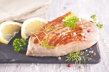 tuna fish fillet