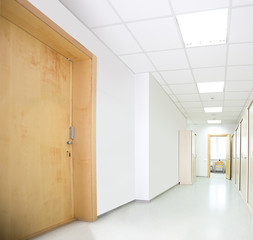 Office furniture and interiors, workplaces. High resolution photo.