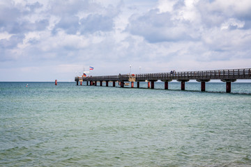 Obraz premium Prerow - Seebrücke