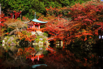 Daigoji at autumn, Kyoto