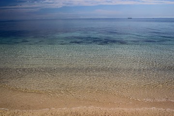 Glasklares Meerwasser im Pazifik