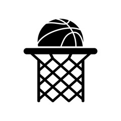 Basketball sport game icon vector illustration graphic design