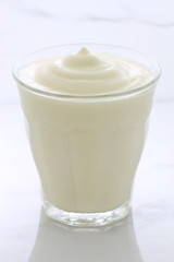 plain french style yogurt