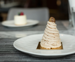 Mont Blanc (French Dessert with Chestnut Cream)
