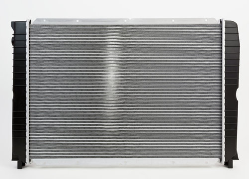 New Car Radiator. Isolated