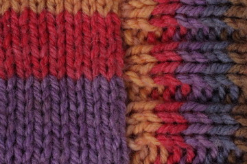 knit sweater up close