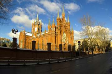 Fototapeta premium The historic center of Moscow 