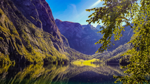 Obersee mit Fischunkelalm