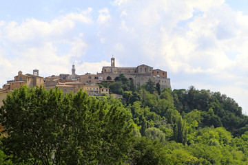 Fototapeta na wymiar Montepulciano in Tuscany, Italy, Europe