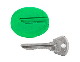 Key impression - security concept