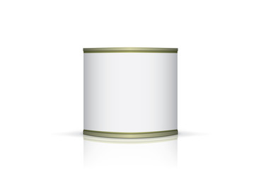 Tin for your design and logo. 