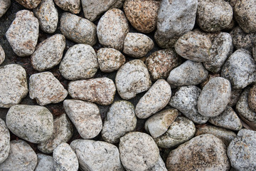 Pebbles on the floor, Abstact stone background