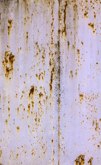 texture of rusty iron sheet