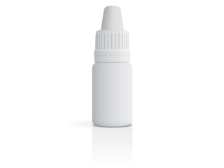 Tube with medications  for your design is easy to change colors Mock up