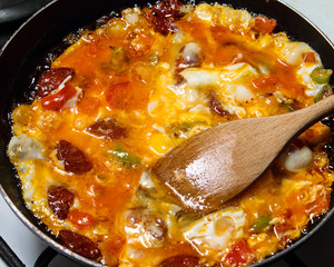 Scrambled eggs
