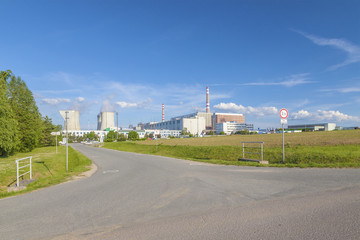 Fototapeta na wymiar Nuclear power plant Dukovany in Czech Republic Europe