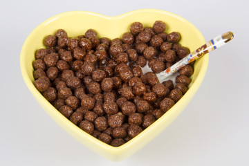 Cornflakes With Chocolate