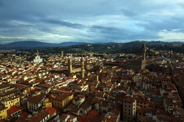 View of the city Florence, Tuscany, Italy