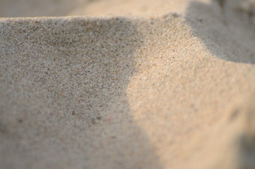 Fototapeta na wymiar sandhaufen am strand