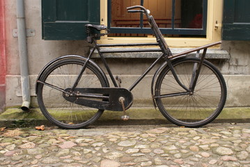 Altes Holland-Fahrrad