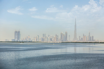 Harbor city view.