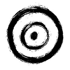 grunge symbol target,  design element
