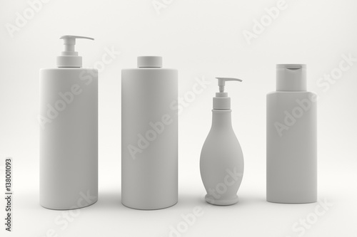 Download "Cosmetics cream bottle, shampoo, shower gel, soap, balm ... Yellowimages Mockups