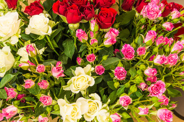 Fototapeta premium Beautiful floral decorations