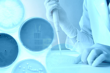 研究イメージ　微生物学