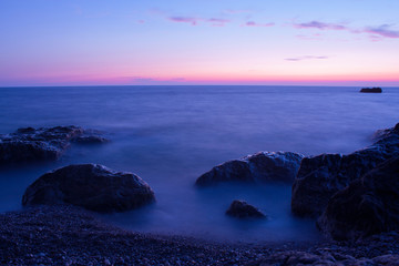 Obraz premium Black Sea evening