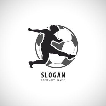 Football Player Logo Stock Photos - 64,355 Images