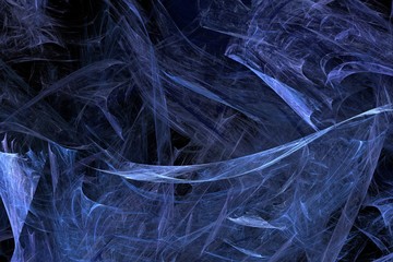 3D rendering abstract fractal light background