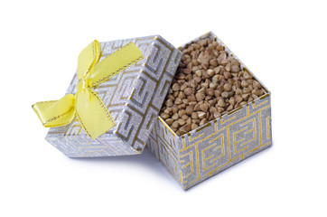 Buckwheat in a box