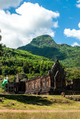 Fototapeta na wymiar Wat Phu in Southern Laos