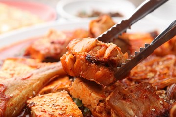 myeongtae jorim. Braised pollack