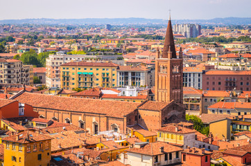 Beautiful  aerial view of  Verona, Veneto region, Italy.