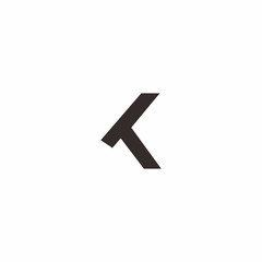 Letter K Abstract Logo Vector
