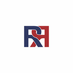 R R Letter Logo Vector