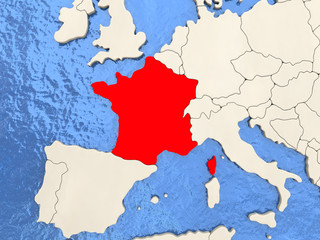 France on map