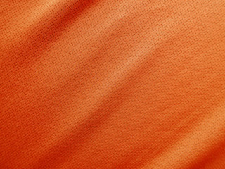 orange sports clothing fabric jersey texture