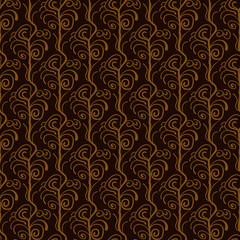 Seamless abstract pattern on wallpaper