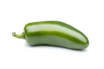 Jalapeno on white