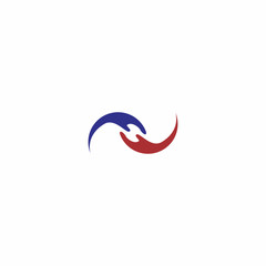 Obraz premium Hand Care Logo Vector 