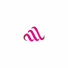 AM Letter Logo Vector