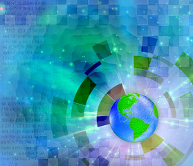 Earth   Some elements provided courtesy of NASA
